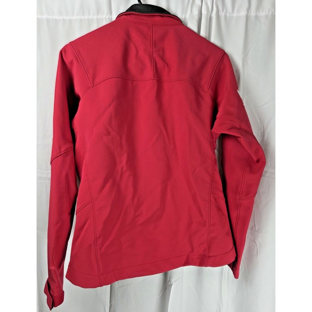 Patagonia Women's Small Soft Shell Jacket Red Pink Stretch Full Zip Noosa - Picture 10 of 10
